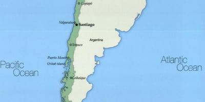 சிலி iquique வரைபடம்